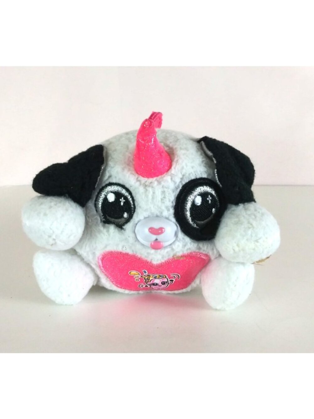 Rainbocorns Sparkle Heart Nala The Dalmatian Puppycorn Surprise 4" Plush